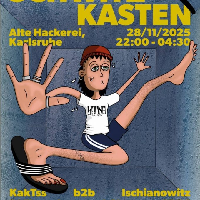 Schwitzkasten-Party in der Alten Hackerei in Karlsruhe
