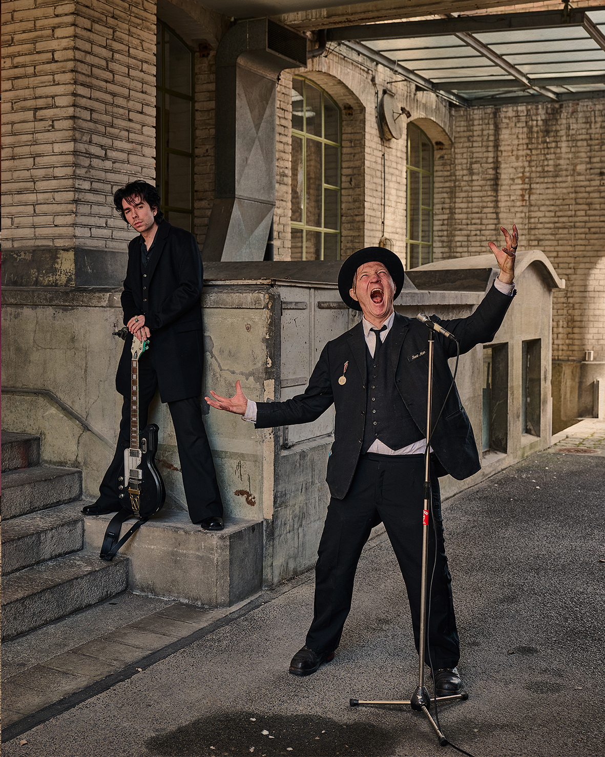 Reverend Beat-Man + Milan Slick-Konzert in der Alten Hackerei in Karlsruhe