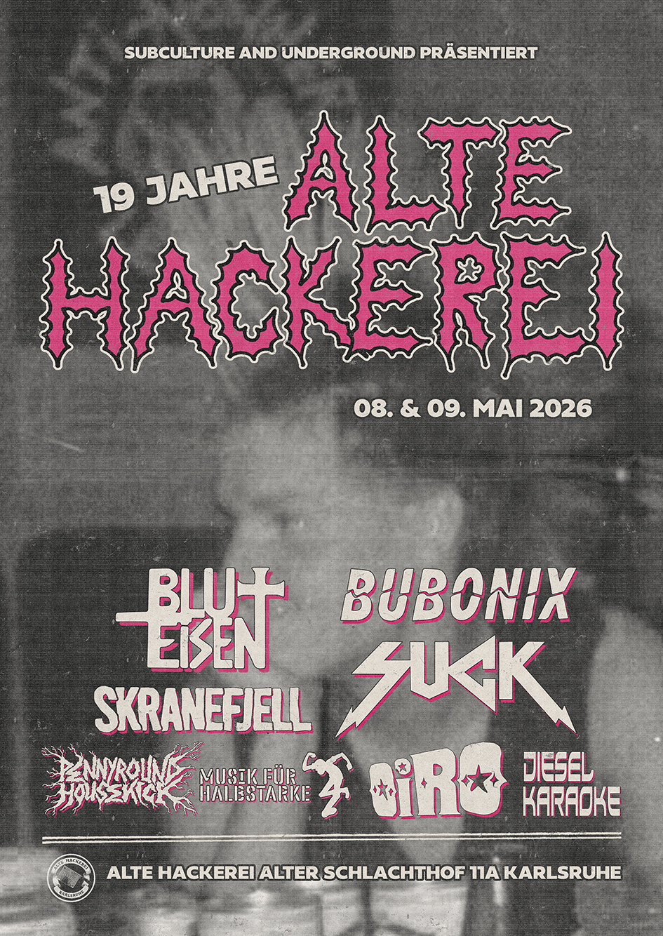 DŸSE + Chaos Commute-Jahresfest in der Alten Hackerei in Karlsruhe