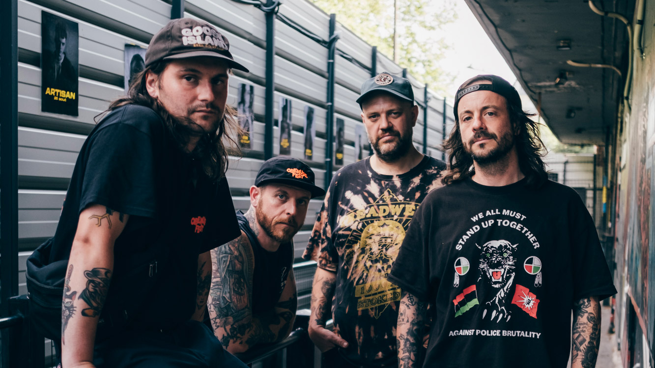 Cancer Bats-Konzert in der Alten Hackerei in Karlsruhe