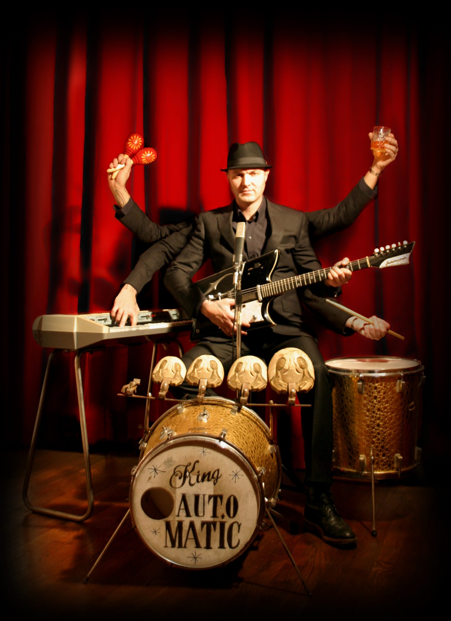 King Automatic-Konzert am 03.07.2026 um 21:00 Uhr King Automatic-Konzert in der Alten Hackerei in Karlsruhe