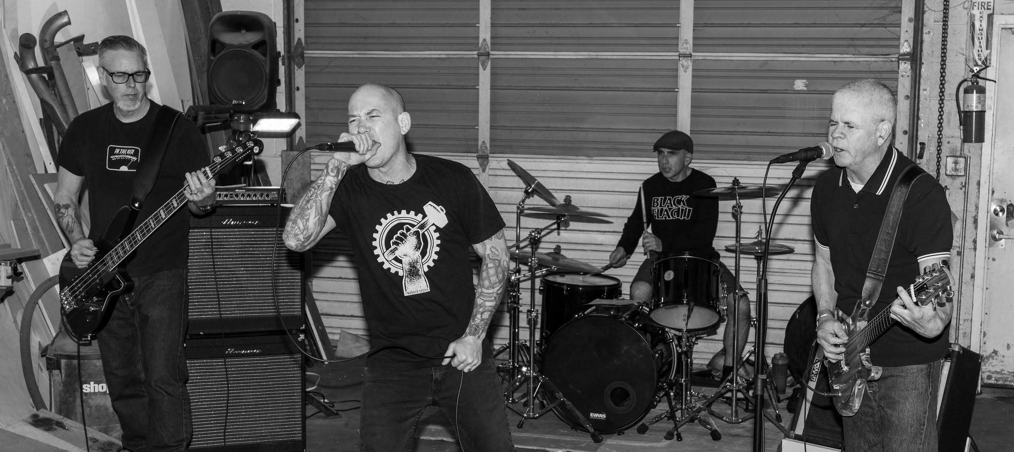 Toledo Panic + The Clinch + Down II Down-Konzert in der Alten Hackerei in Karlsruhe