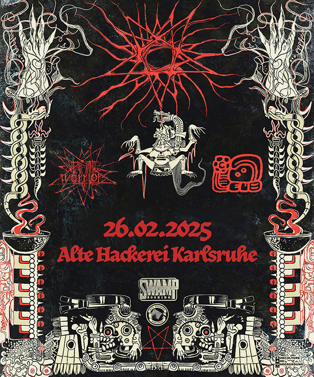 Ch’ahom + Evil Warriors-Konzert in der Alten Hackerei in Karlsruhe